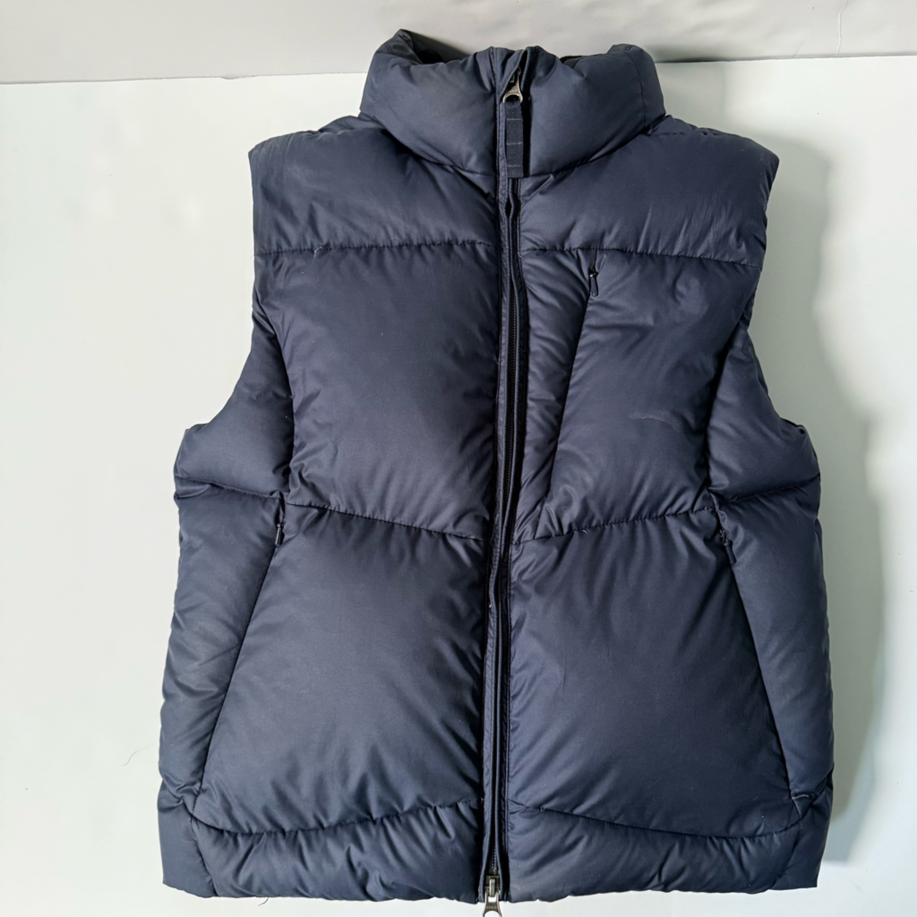 Euc Ralph Lauren Blue Label Navy Down Puffer Vest, Xs/S